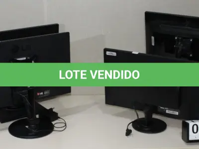 LOTE 022 - CONJUNTO MONITORES