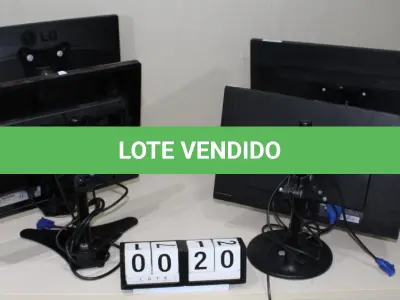 LOTE 020 - CONJUNTO MONITORES