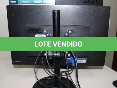 LOTE 020 - CONJUNTO MONITORES
