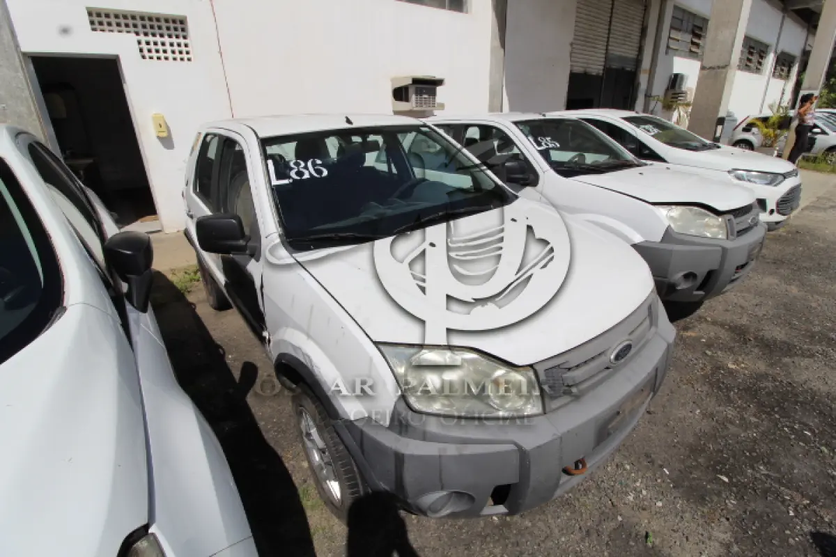 LOTE 086 - VEÍCULO; MARCA/MODELO: FORD/ECOSPORT XL 1.6FLEX FAB/MOD: 2011/2012 PLACA: NZG6954 CHASSI: 9BFZE55P5C8712835