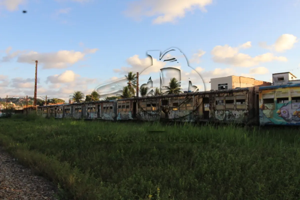 LOTE 001 - DIVERSOS MATERIAIS DE FERRO COMPOSTO DE:  04 VAGÕES DE TREM PARA PASSAGEIROS