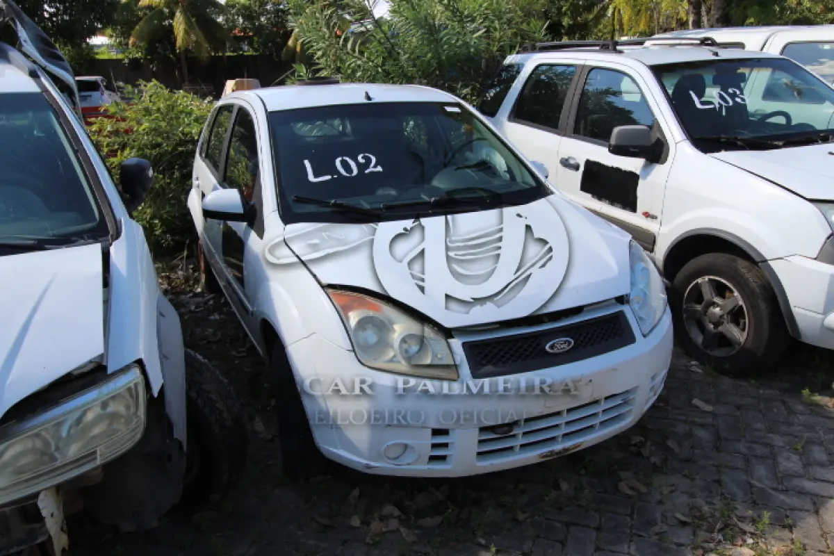 LOTE 002 - VEÍCULO: MARCA/MODELO: FORD/FIESTA 1.6 FLEX; FAB/MOD: 2009/2009; PLACA: JSN7258; CHASSI: 9BFZF55P598433813