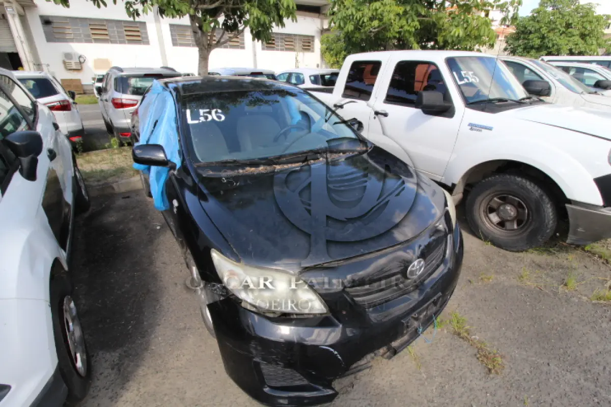 LOTE 056 - VEÍCULO; MARCA/MODELO: TOYOTA/COROLLA GLI18FLEX FAB/MOD: 2011/2011 PLACA: NYR3854 CHASSI: 9BRBB42E7B5157879