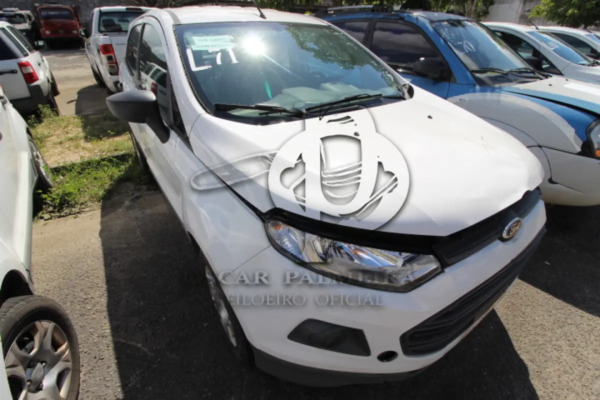 LOTE 071 - VEÍCULO; MARCA/MODELO: FORD/ECOSPORT S 1.6 (KIT GÁS) FAB/MOD: 2012/2013 PLACA: OKZ7815 CHASSI: 9BFZB55P0D8818619