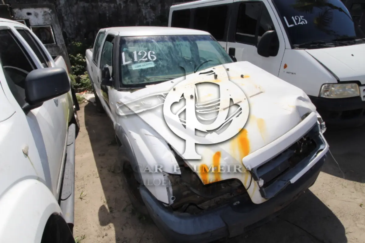 LOTE 126 - VEÍCULO; MARCA/MODELO: GM/S10 COLINA D FAB/MOD: 2009/2010 PLACA: JSM9334 CHASSI: 9BG138GJ0AC407118