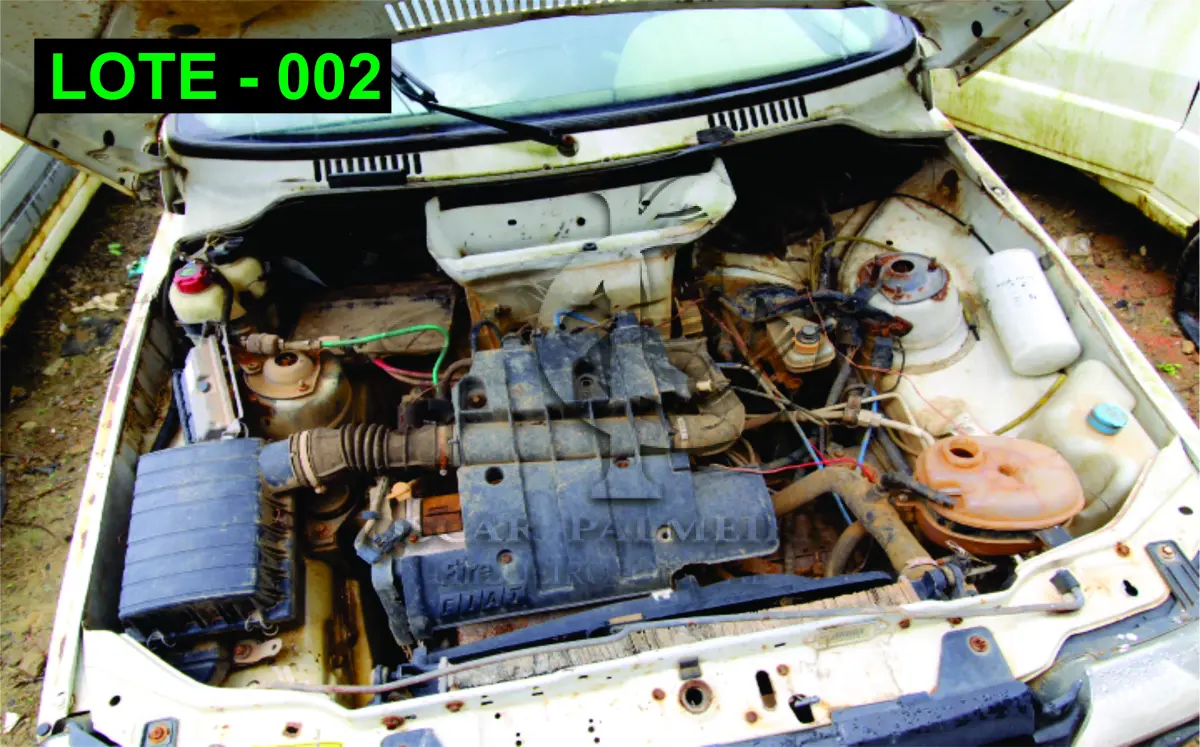 LOTE 002 - VEÍCULO - FIAT UNO WAY, 2011/2011, ALCOOL/GASOLINA (DÉBITO POR CONTA DO ARREMATANTE R$ 85,13).