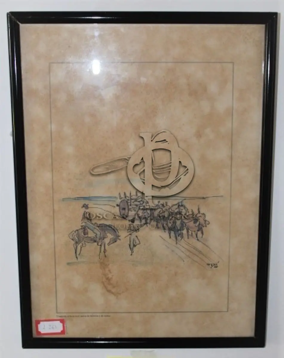 LOTE 261 - GRAVURA