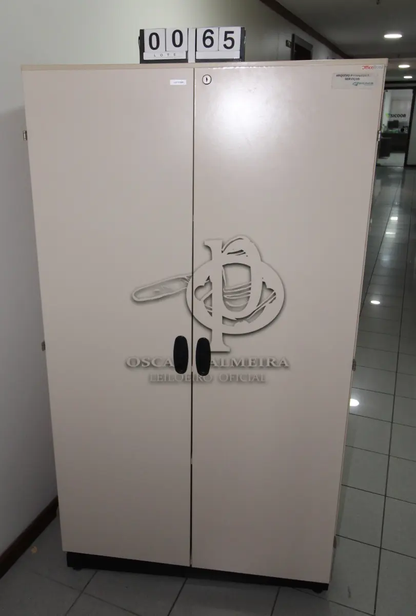 LOTE 065 - LOTE - 0065 - ARMÁRIO 2 PORTAS ALTO