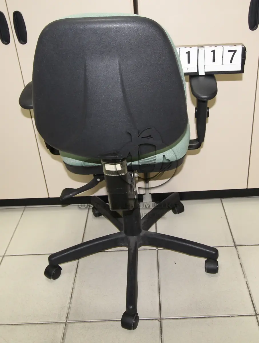 LOTE 117 - LOTE - 0117 - CADEIRA SECRETÁRIA GIRATÓRIA C/ BRAÇO