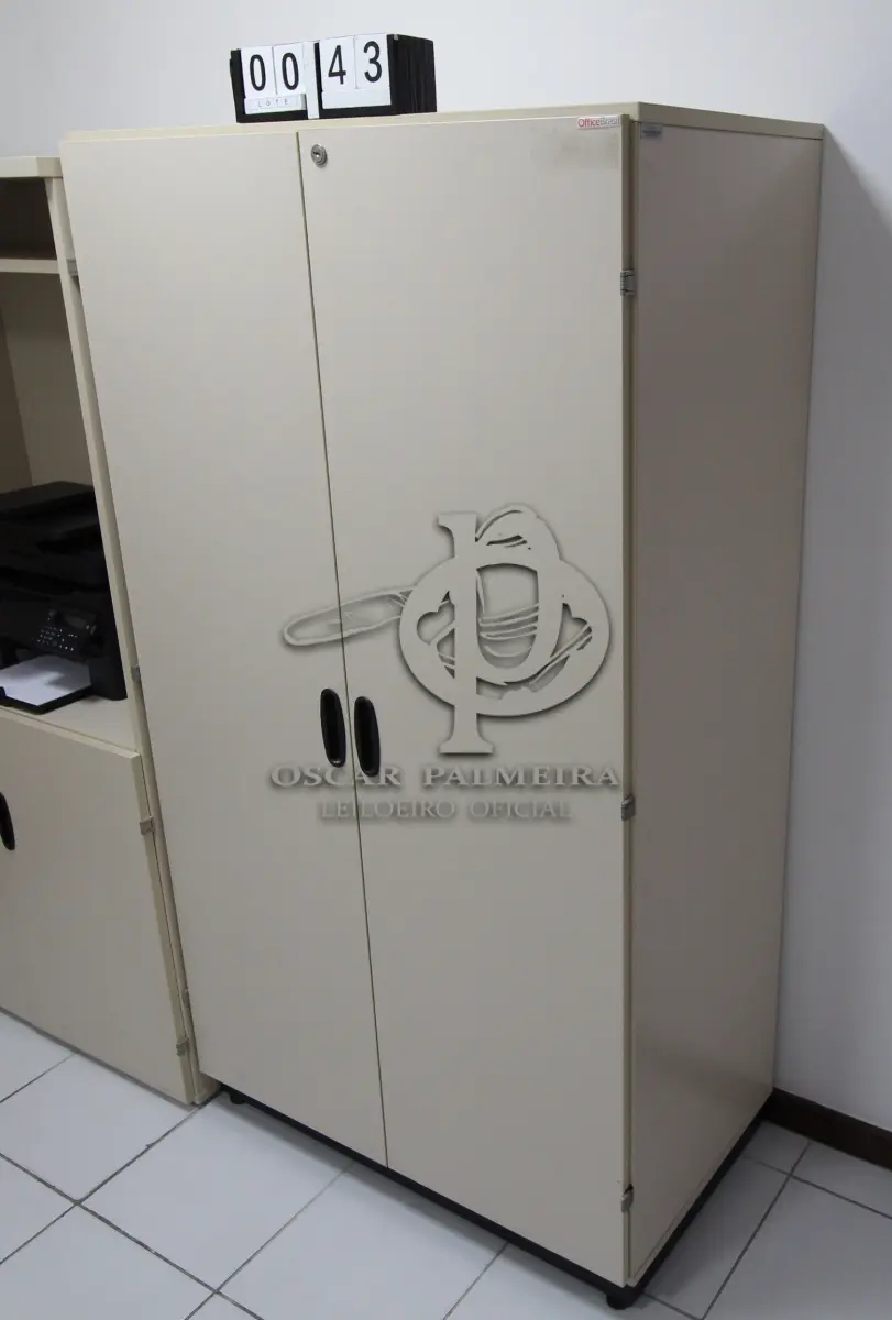 LOTE 043 - LOTE - 0043 - ARMÁRIO 2 PORTAS ALTO