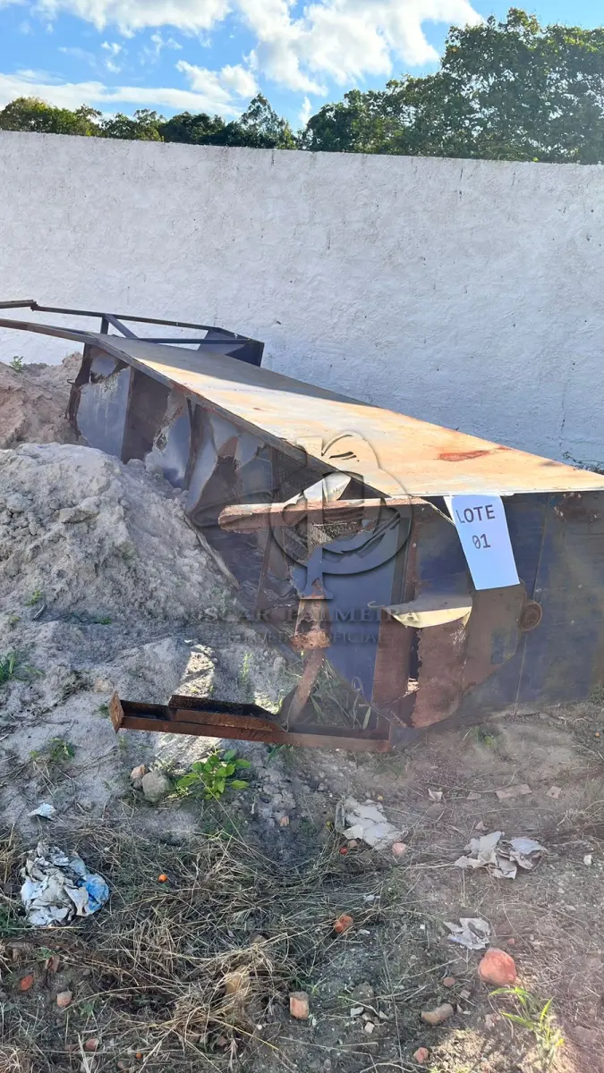 LOTE 001 - SUCATA DE FERRO