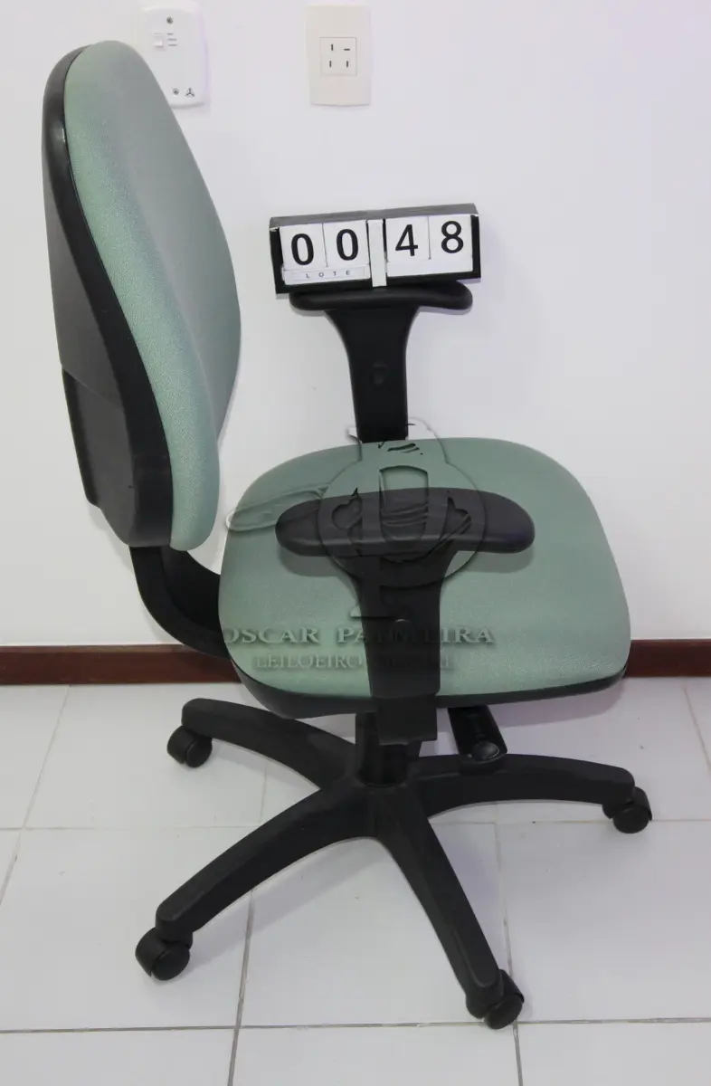 LOTE 048 - LOTE - 0048 - CADEIRA DIRETOR GIRATÓRIA C/ BRAÇO