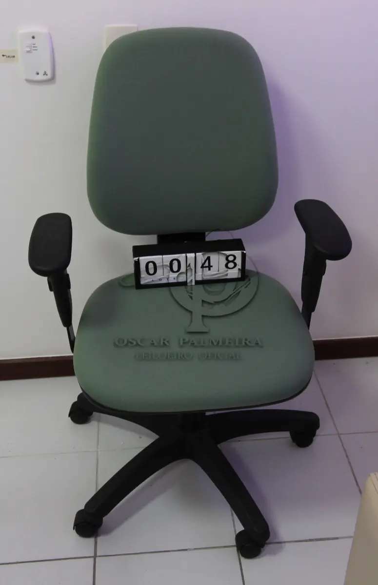 LOTE 048 - LOTE - 0048 - CADEIRA DIRETOR GIRATÓRIA C/ BRAÇO