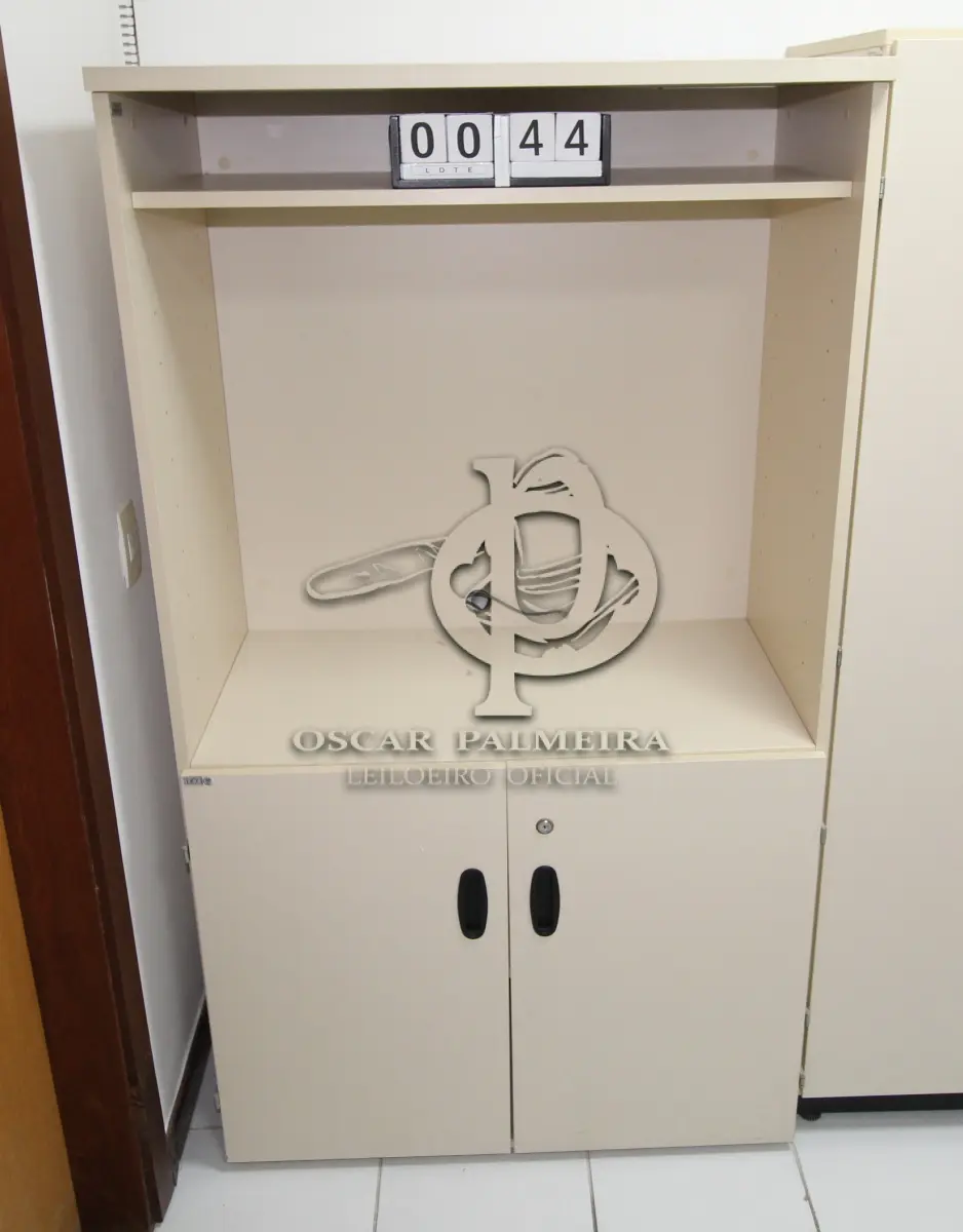 LOTE 044 - LOTE - 0044 - ARMÁRIO 2 PORTAS C/ PRATELEIRA