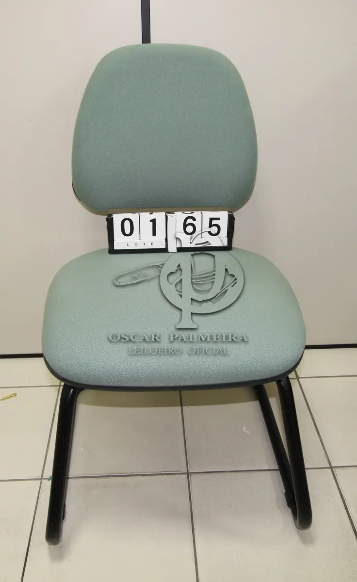 LOTE 165 - LOTE - 0165 - CADEIRA SECRETÁRIA FIXA S/ BRAÇO