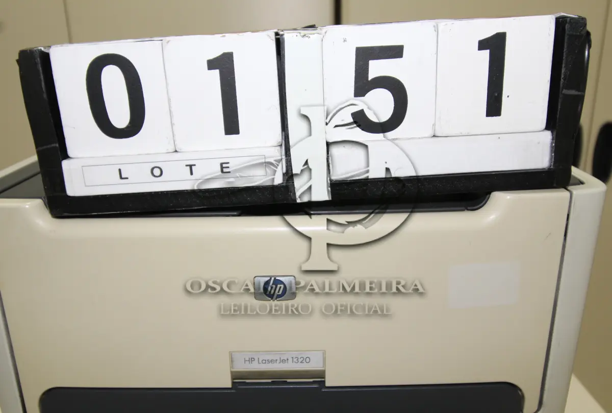 LOTE 151 - LOTE - 0151 - IMPRESSORA HP LASERJET 1320