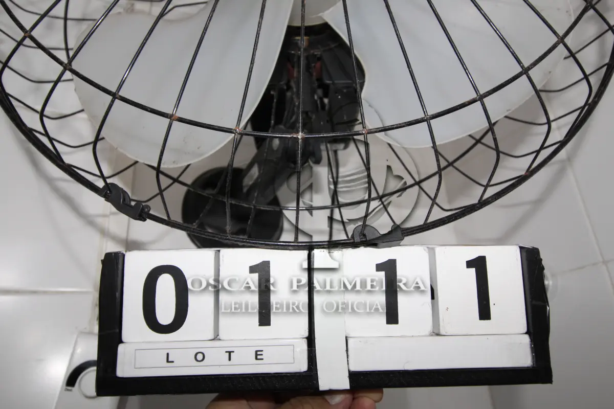 LOTE 111 - LOTE - 0111 - VENTILADOR DE PAREDE TURBO C/ REG. DE VELOCIDADE