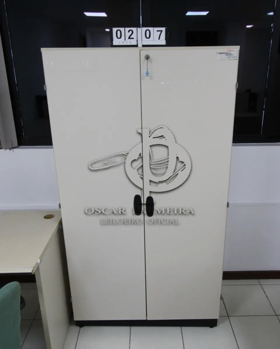 LOTE 207 - LOTE - 0207 - ARMÁRIO 2 PORTAS ALTO