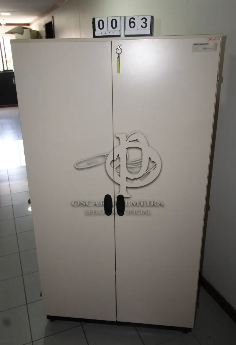 LOTE 063 - LOTE - 0063 - ARMÁRIO 2 PORTAS ALTO