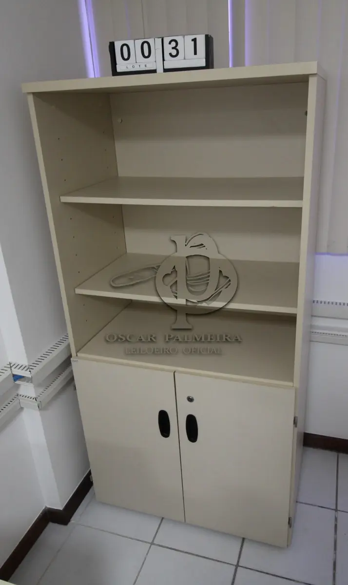 LOTE 031 - LOTE - 0031 - ARMÁRIO 2 PORTAS C/ PRATELEIRA