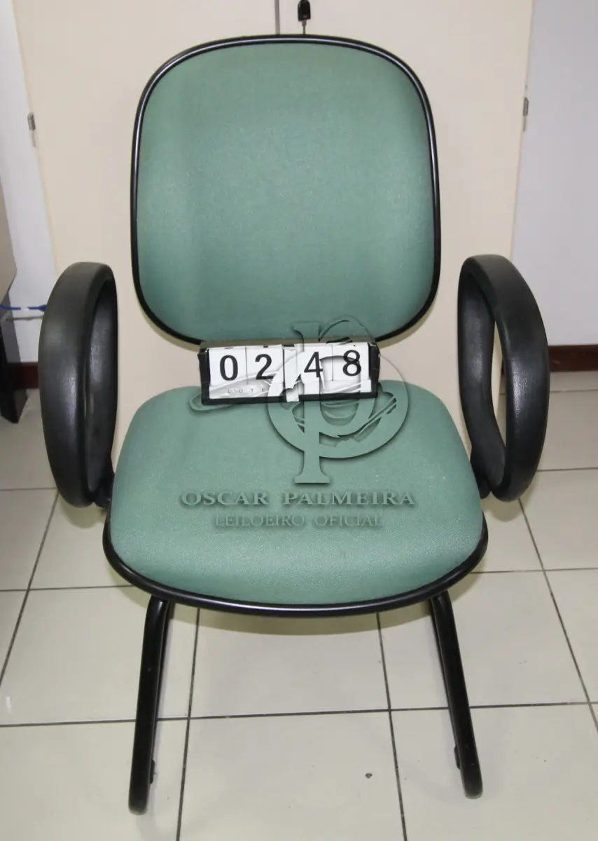 LOTE 248 - LOTE - 0248 - CADEIRA DIRETOR FIXA C/ BRAÇO