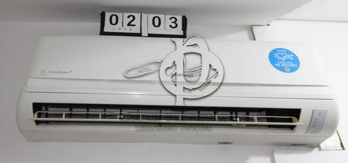 LOTE 203 - LOTE - 0203 - AR CONDICIONADO 18.000 BTU'S