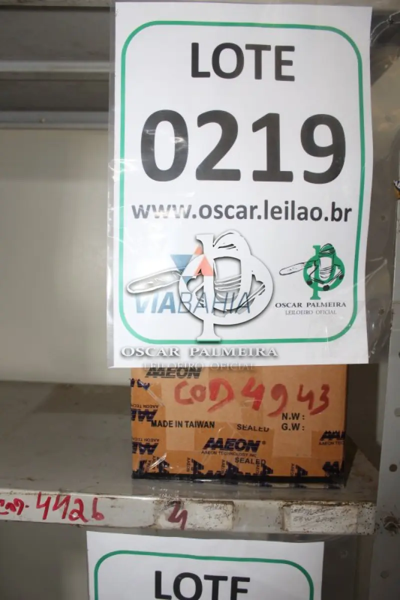 LOTE 219 - MATERIAL DIVERSO