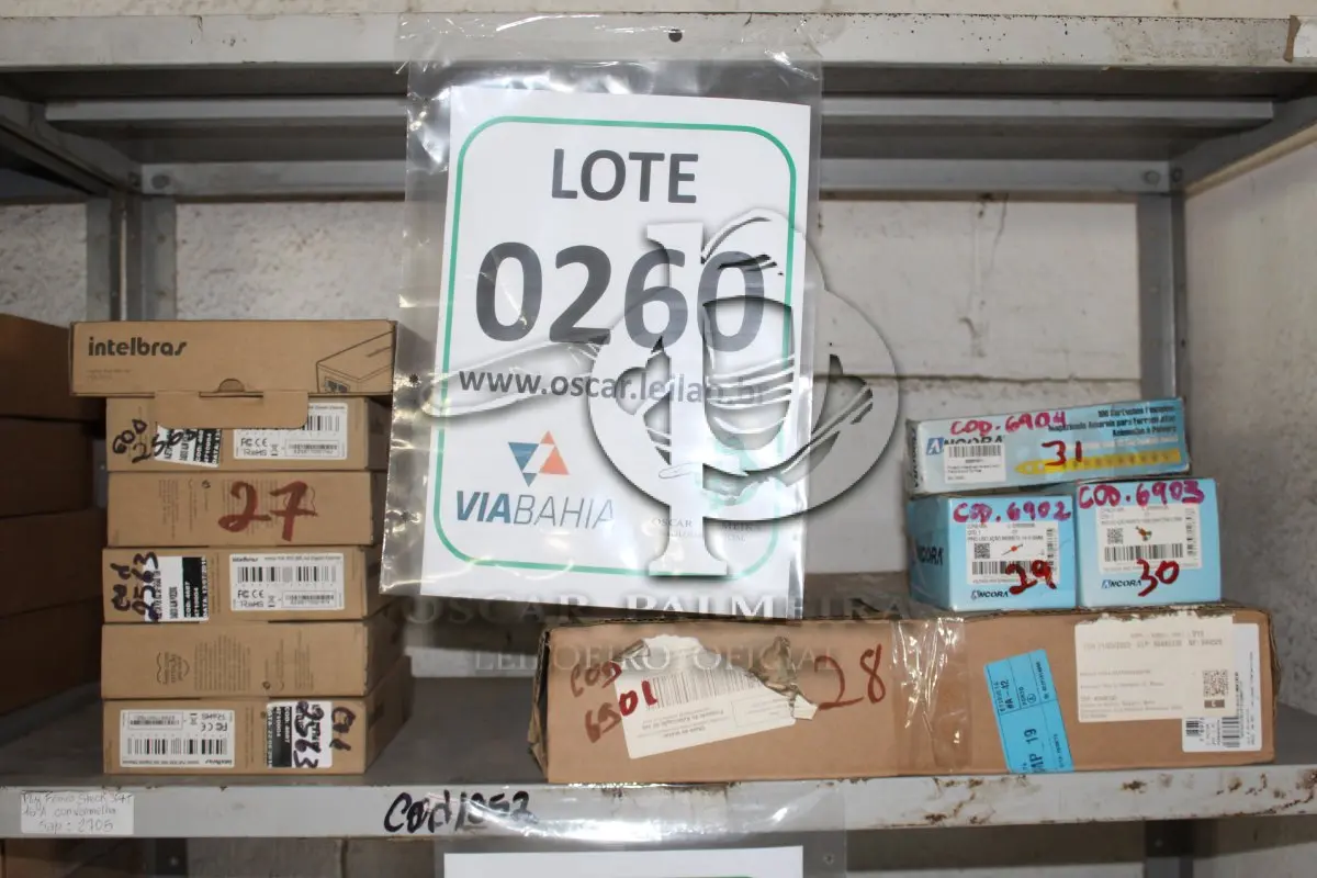 LOTE 260 - MATERIAL DIVERSO