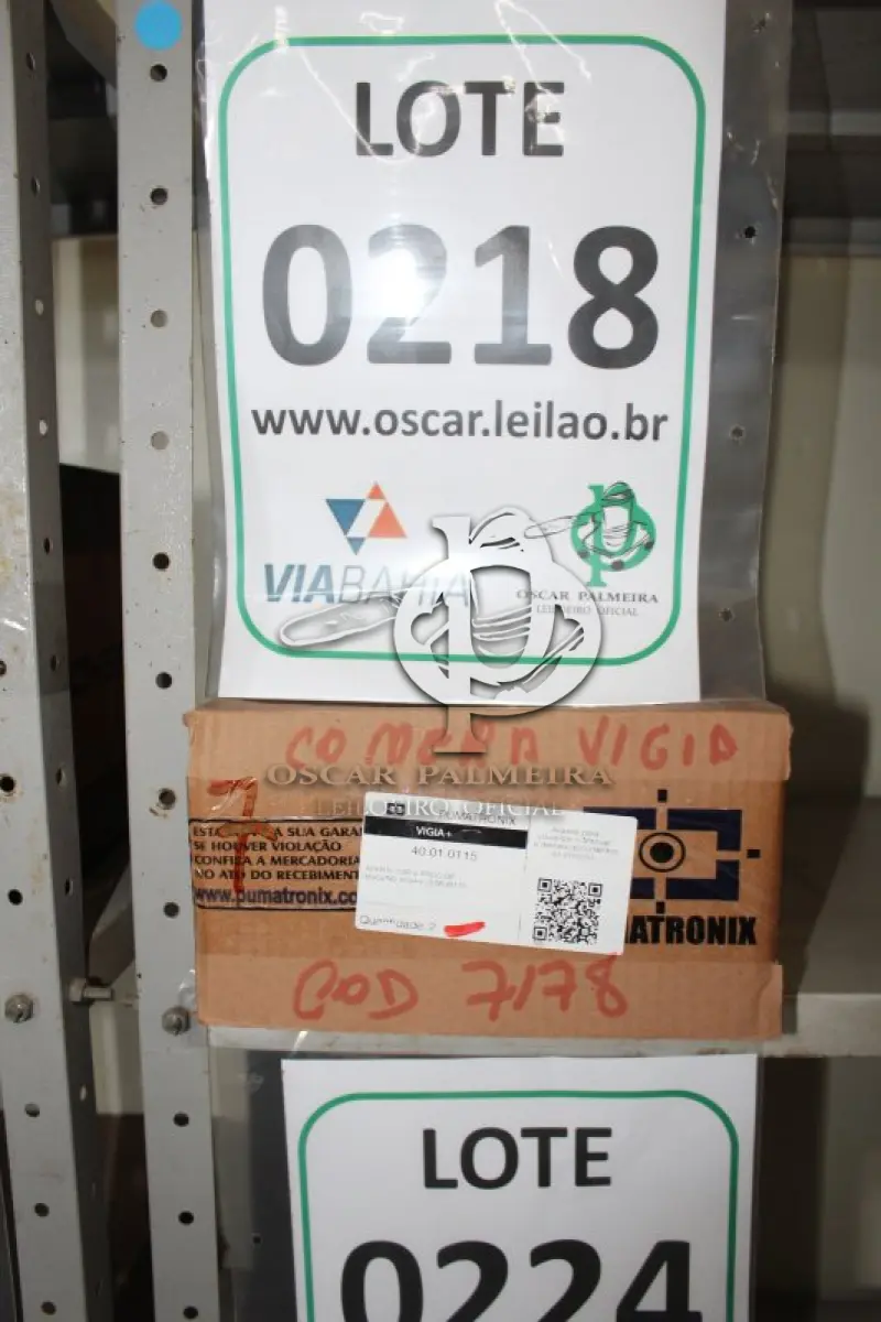 LOTE 218 - MATERIAL DIVERSO