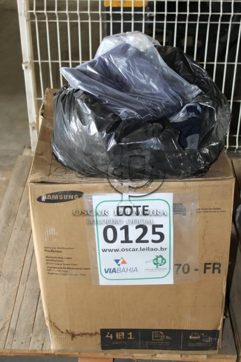 LOTE 125 - MATERIAL DIVERSO