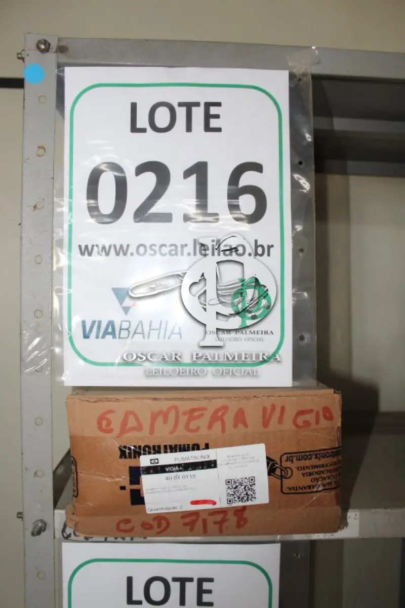 LOTE 216 - MATERIAL DIVERSO