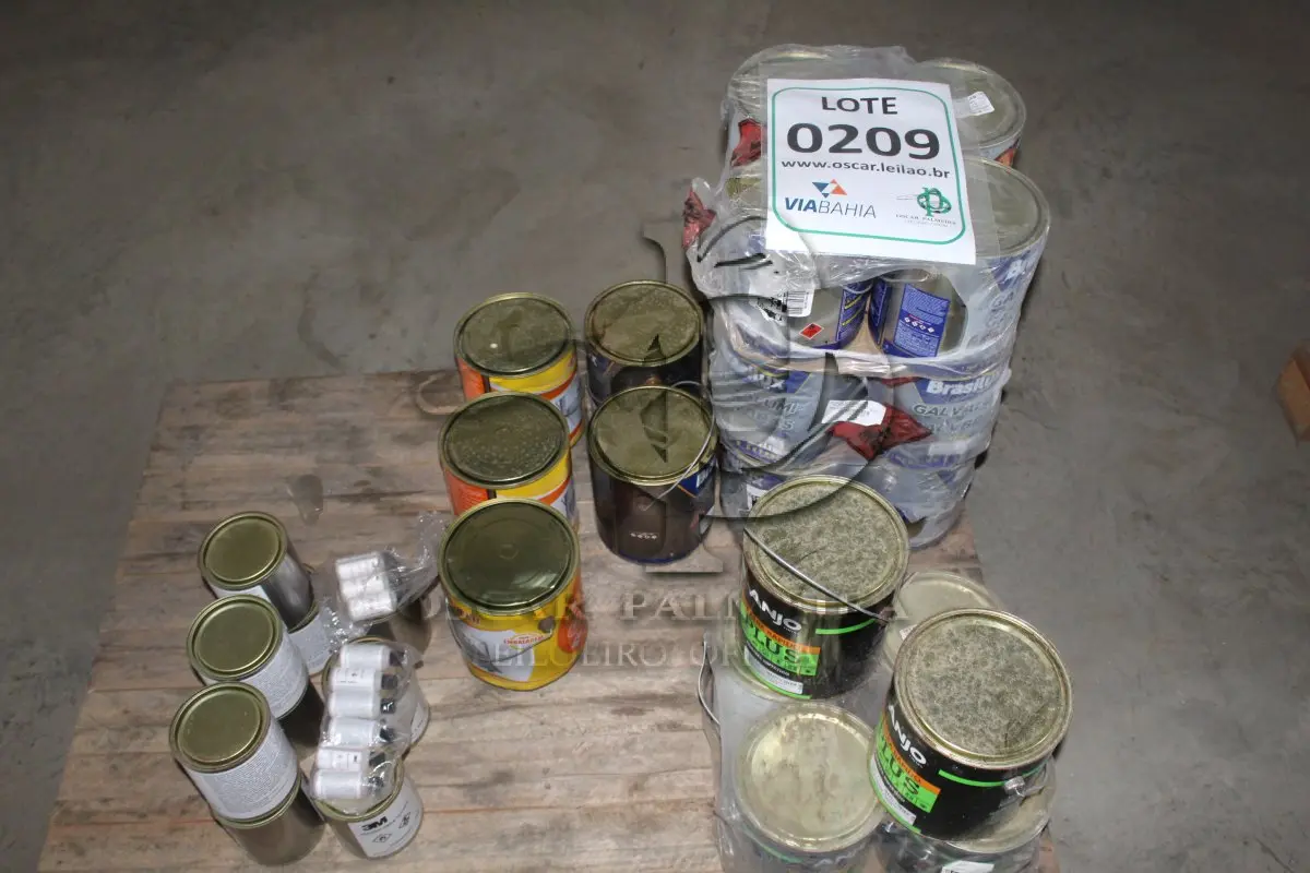 LOTE 209 - MATERIAL DIVERSO