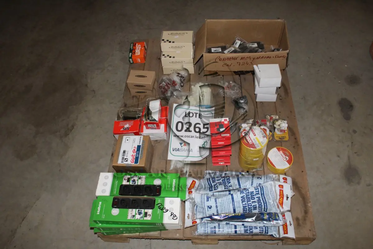 LOTE 265 - MATERIAL DIVERSO