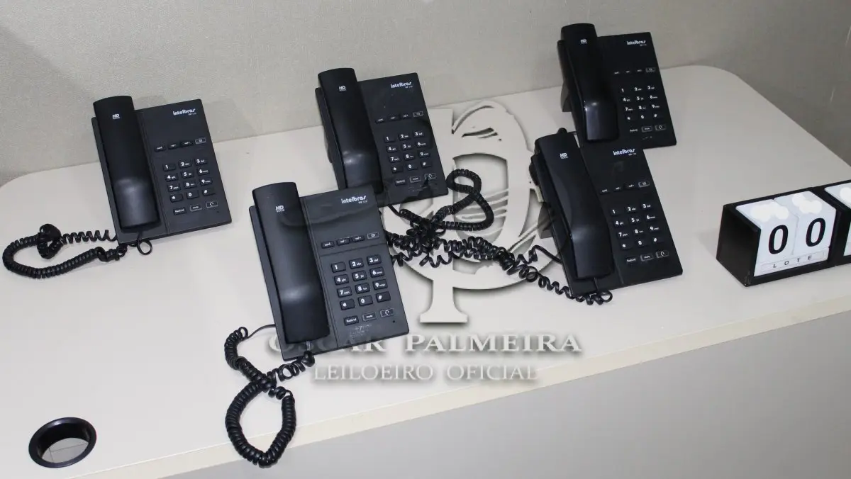 LOTE 005 - CONJ. APARELHOS INTELBRAS TIP-120