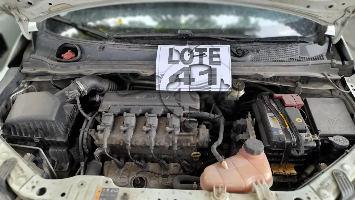 LOTE 041 - VEÍCULO: CHEV/PRISMA 1.4MT LT (MOTOR INCOMPLETO), ANO/MOD 2018/2019 / 6ª PARTE FEIRA DE SANTANA