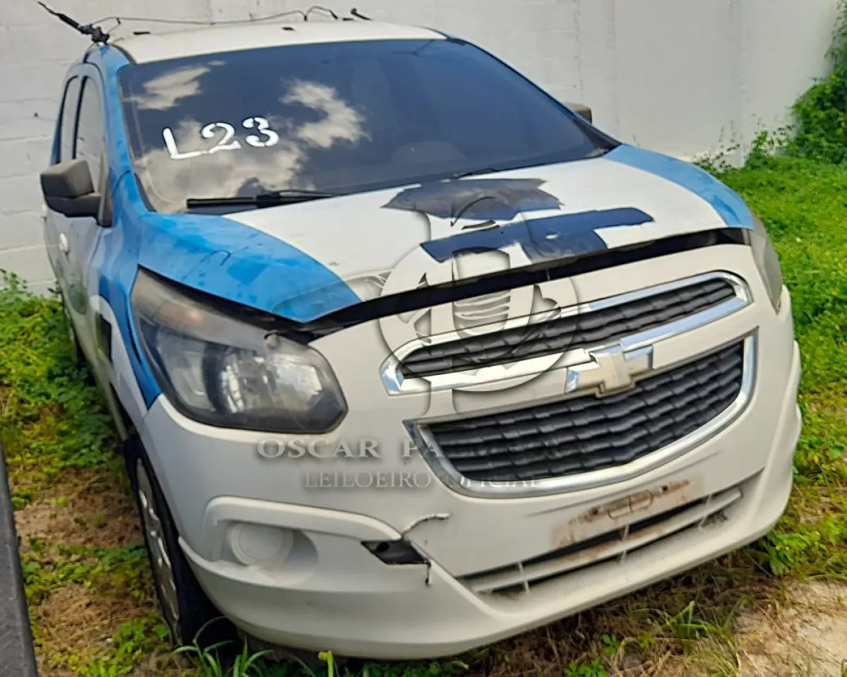 LOTE 023 - VEÍCULO: CHEV/SPIN 1.8L MT LS E (MOTOR INCOMPLETO), ANO/MOD 2016/2017 / 6ª PARTE FEIRA DE SANTANA