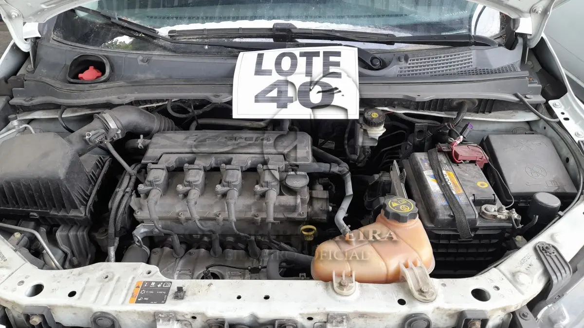 LOTE 040 - VEÍCULO: CHEV/PRISMA 1.4MT LT (MOTOR INCOMPLETO), ANO/MOD 2018/2019 / 6ª PARTE FEIRA DE SANTANA