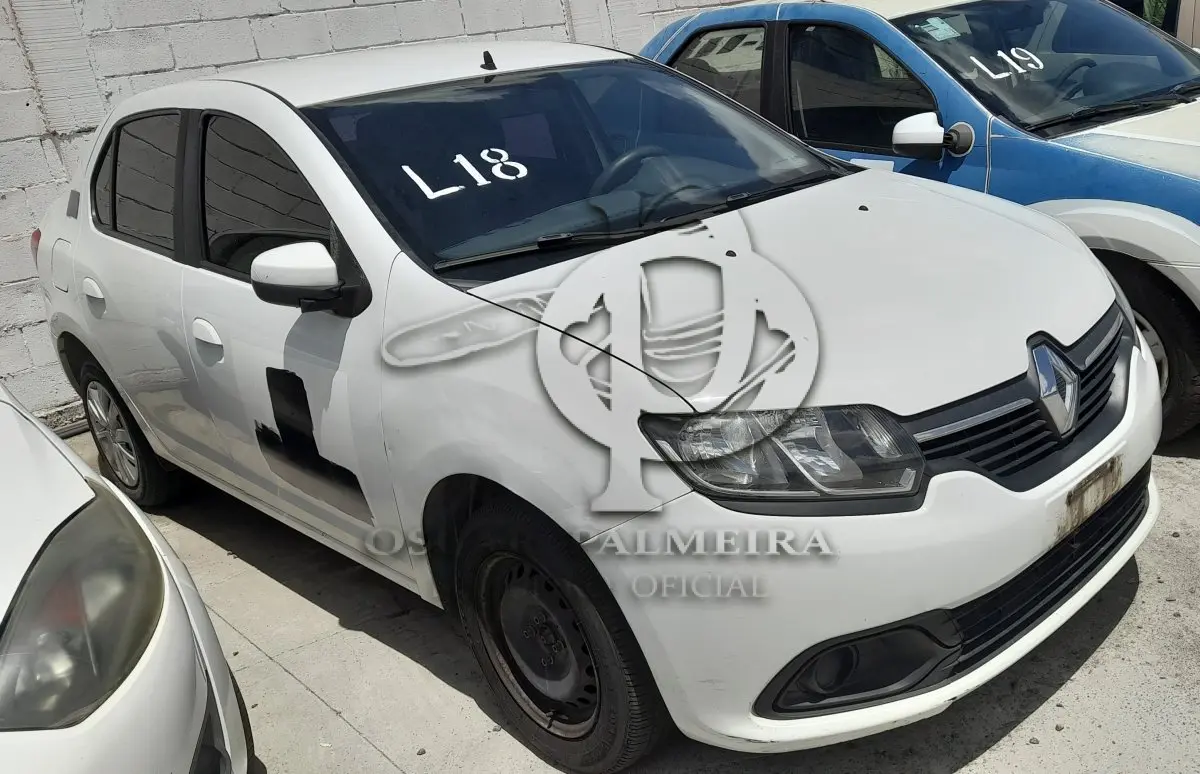 LOTE 018 - VEÍCULO: RENAULT/LOGAN EXP 16 SCE (MOTOR INCOMPLETO), ANO/MOD 2017/2018 / 6ª PARTE FEIRA DE SANTANA