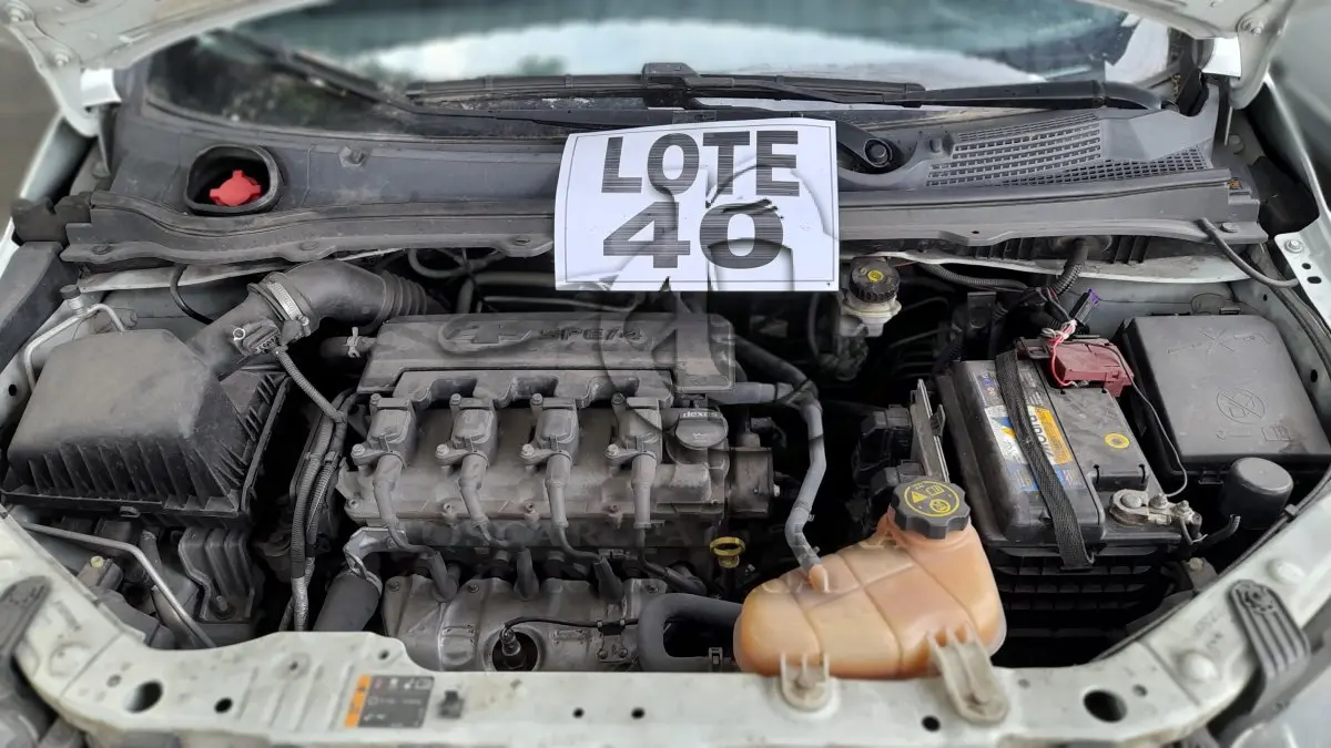 LOTE 040 - VEÍCULO: CHEV/PRISMA 1.4MT LT (MOTOR INCOMPLETO), ANO/MOD 2018/2019 / 6ª PARTE FEIRA DE SANTANA