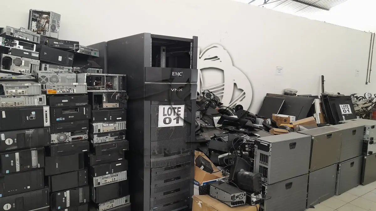LOTE 001 - DIVERSOS MATERIAIS ELETRÔNICOS/INFORMÁTICA COMPOSTO / 6ª PARTE FEIRA DE SANTANA