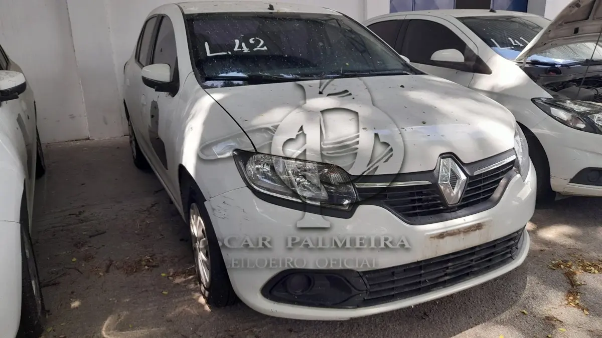 LOTE 042 - VEÍCULO: RENAULT/LOGAN EXP 16 SCE (MOTOR INCOMPLETO), ANO/MOD 2018/2018 / 6ª PARTE FEIRA DE SANTANA