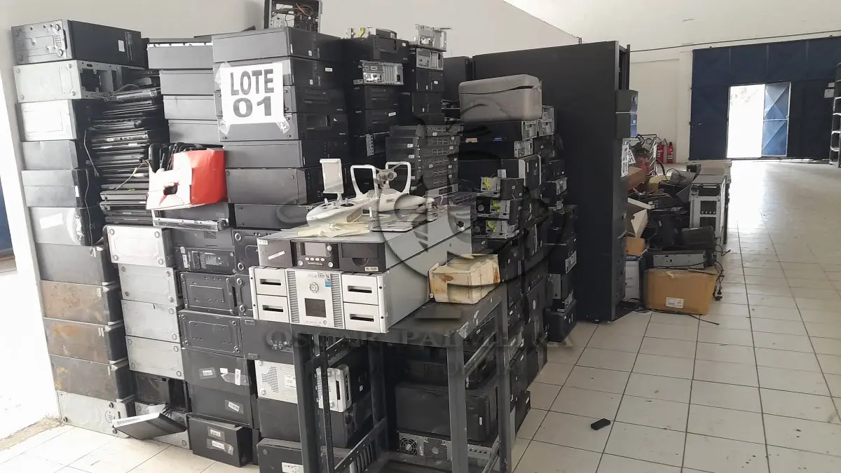 LOTE 001 - DIVERSOS MATERIAIS ELETRÔNICOS/INFORMÁTICA COMPOSTO / 6ª PARTE FEIRA DE SANTANA