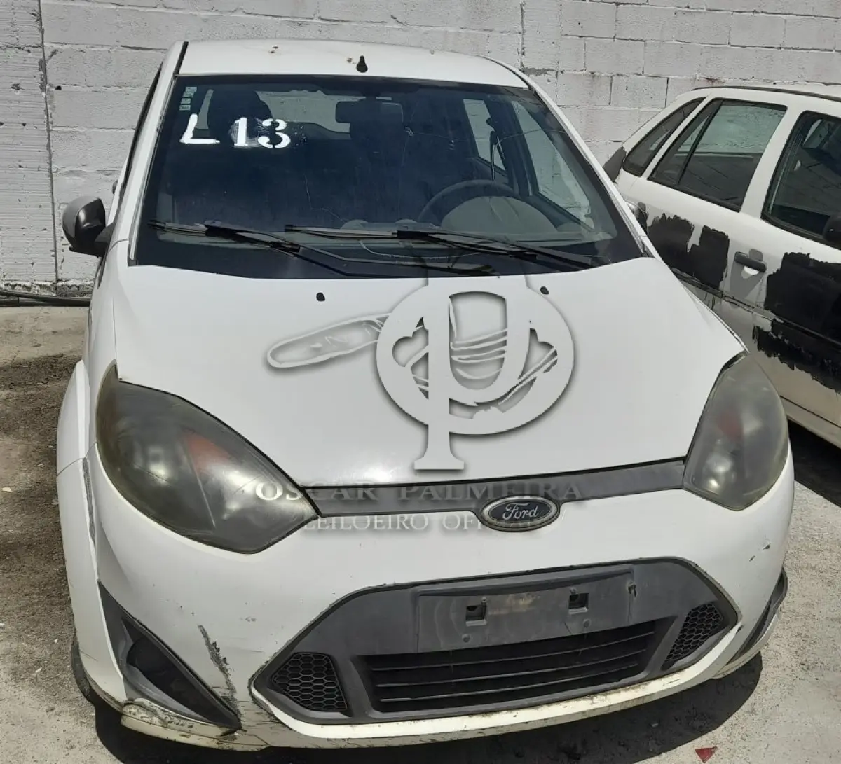 LOTE 013 - VEÍCULO: FORD/FIESTA FLEX (MOTOR INCOMPLETO), ANO/MOD 2011/2012 / 6ª PARTE FEIRA DE SANTANA