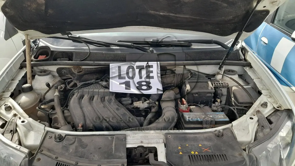 LOTE 018 - VEÍCULO: RENAULT/LOGAN EXP 16 SCE (MOTOR INCOMPLETO), ANO/MOD 2017/2018 / 6ª PARTE FEIRA DE SANTANA