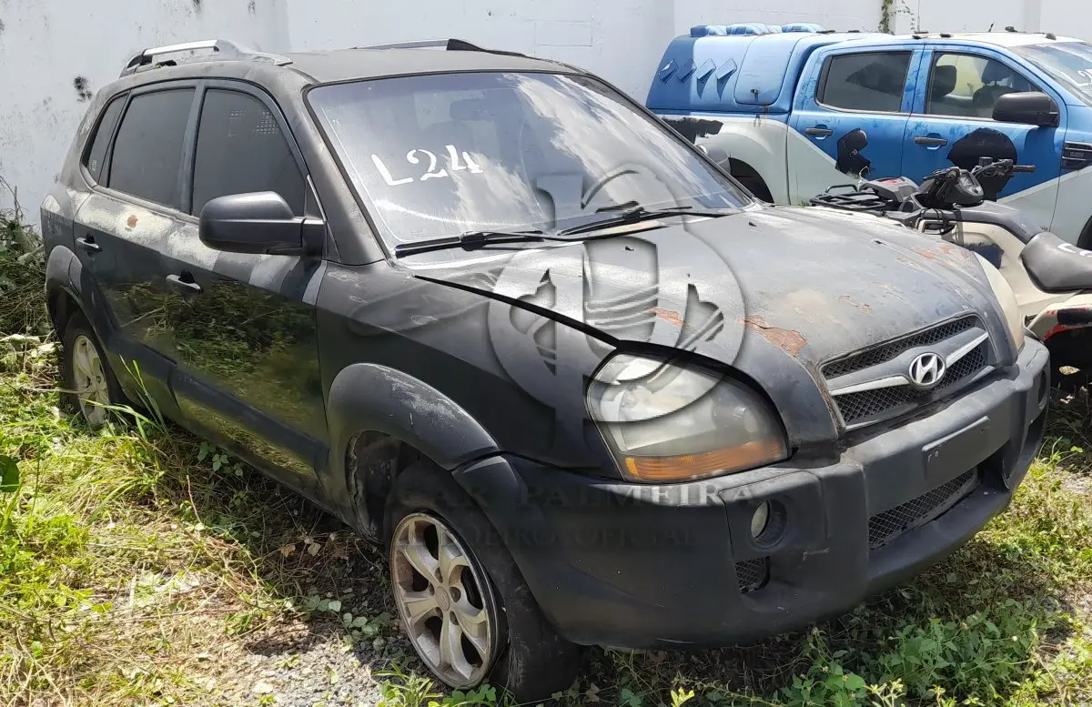 LOTE 024 - VEÍCULO: HYUNDAI/TUCSON GLB (MOTOR INCOMPLETO), ANO/MOD 2012/2013 / 6ª PARTE FEIRA DE SANTANA