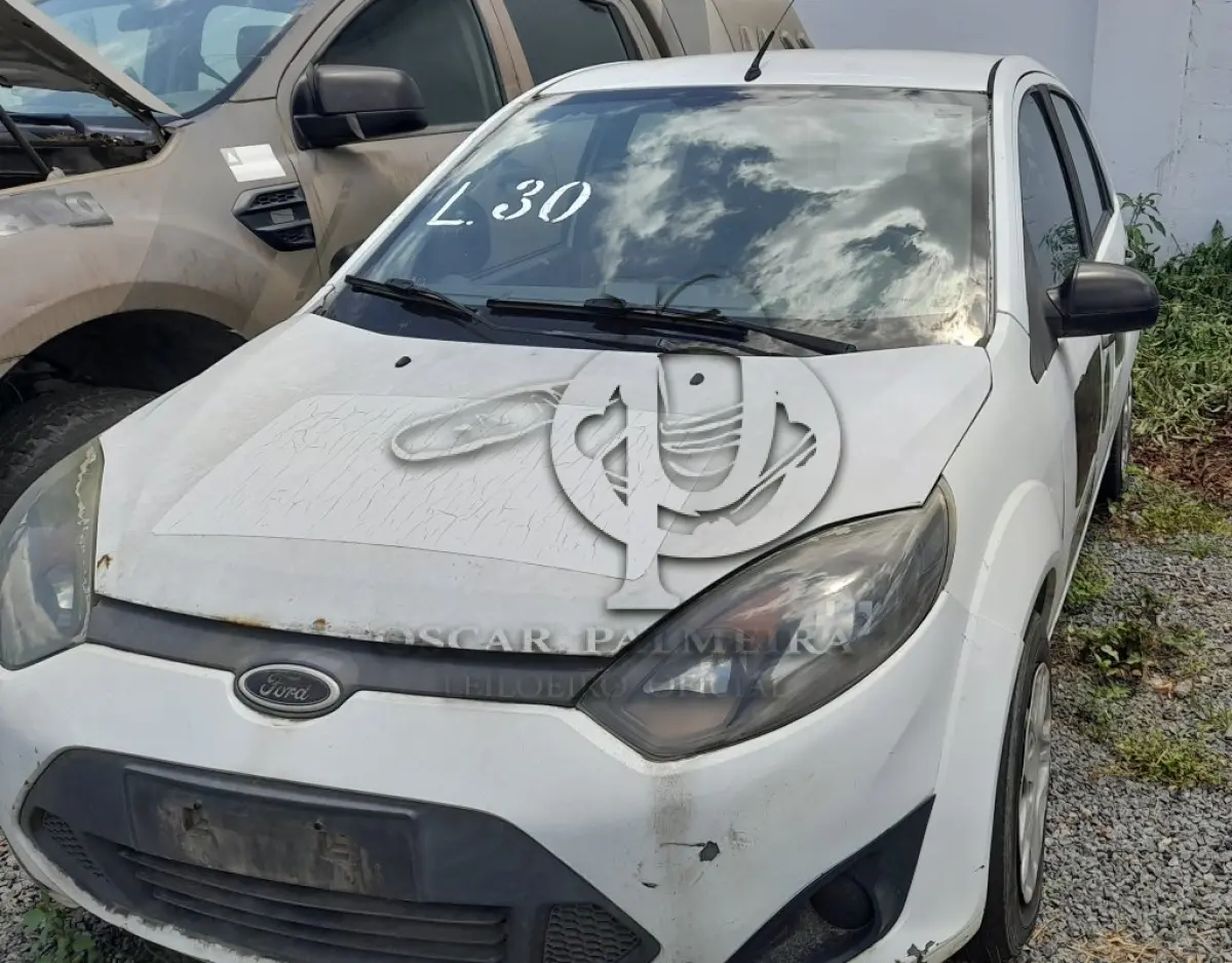 LOTE 030 - VEÍCULO: FORD/FIESTA FLEX (MOTOR INCOMPLETO), ANO/MOD 2011/2012 / 6ª PARTE FEIRA DE SANTANA