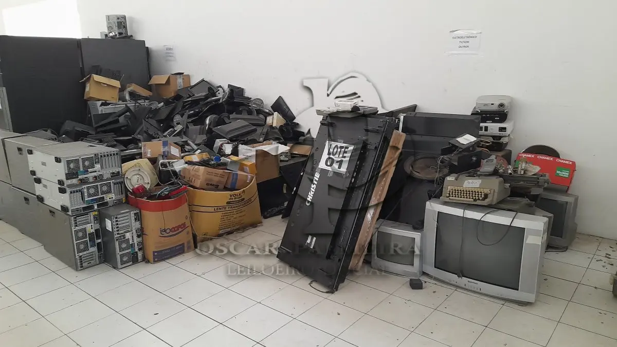 LOTE 001 - DIVERSOS MATERIAIS ELETRÔNICOS/INFORMÁTICA COMPOSTO / 6ª PARTE FEIRA DE SANTANA