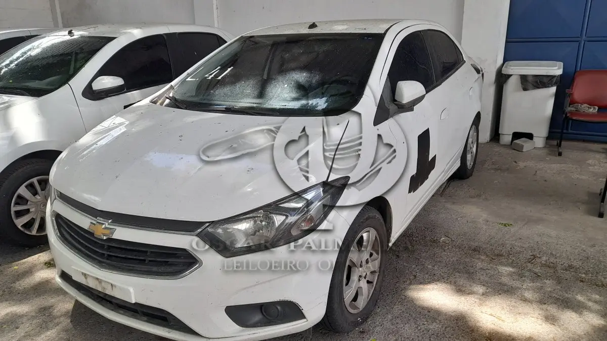 LOTE 041 - VEÍCULO: CHEV/PRISMA 1.4MT LT (MOTOR INCOMPLETO), ANO/MOD 2018/2019 / 6ª PARTE FEIRA DE SANTANA