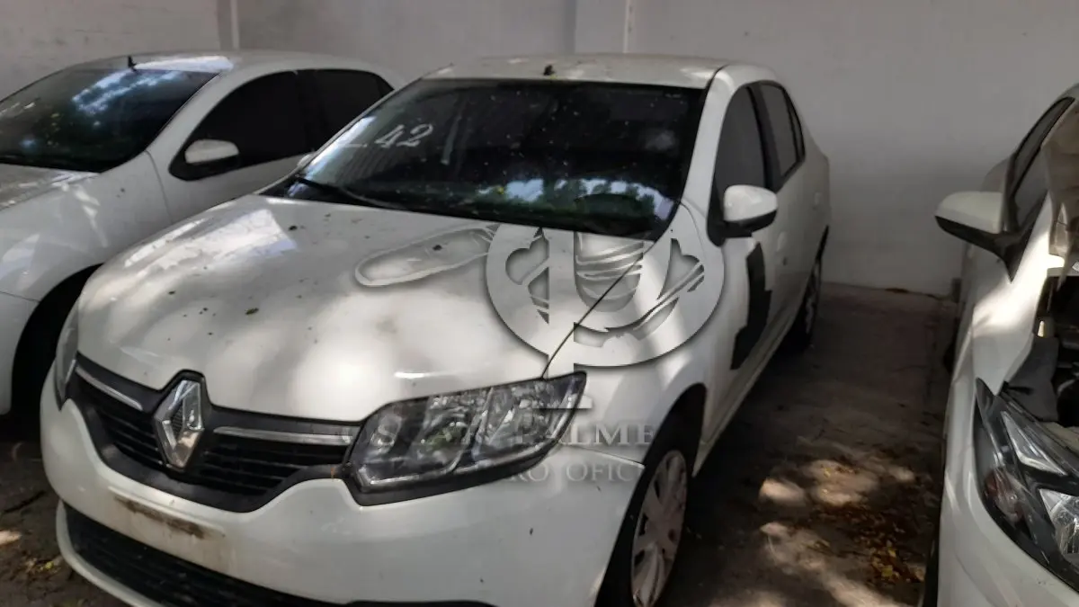 LOTE 042 - VEÍCULO: RENAULT/LOGAN EXP 16 SCE (MOTOR INCOMPLETO), ANO/MOD 2018/2018 / 6ª PARTE FEIRA DE SANTANA