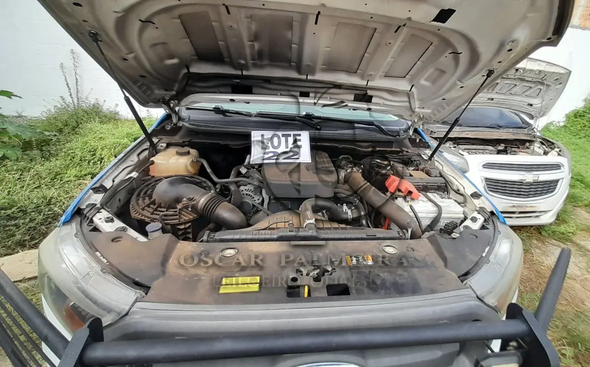 LOTE 022 - VEÍCULO: I/FORD RANGER XLSCD4 22C (MOTOR INCOMPLETO), ANO/MOD 2017/2018 / 6ª PARTE FEIRA DE SANTANA